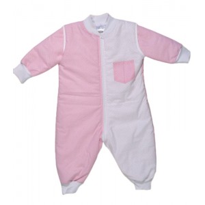 Oliver Baby des.12 Υπνοφόρμα με αποσπώμενα μανίκια Ροζ-2,5 Tog-Νο1/0,75cm