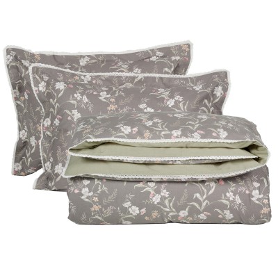 DAS HOME ΠΑΠΛΩΜΑΤΟΘΗΚΗ ΣΕΤ ΥΠΕΡΔΙΠΛΗ PRESTIGE 1686 GREY, PINK, TAUPE