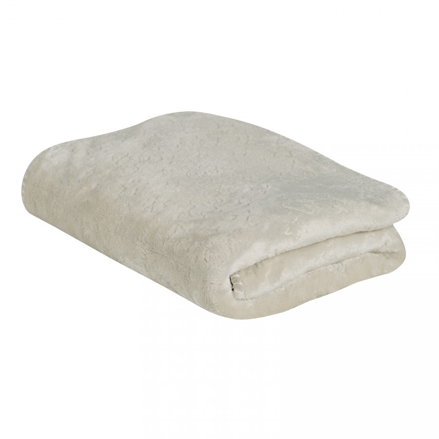 DAS BABY ΚΟΥΒΕΡΤΑ FLEECE 75X100 RELAX 4906 ECRU