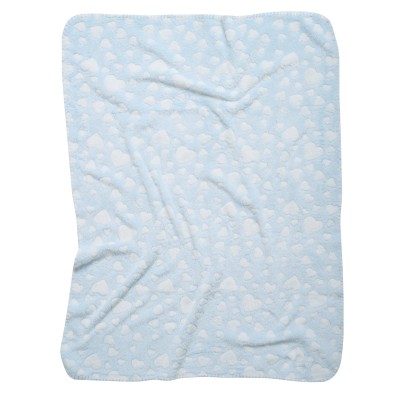 DAS BABY ΚΟΥΒΕΡΤΑ FLEECE 75X100 RELAX 4908 LIGHT BLUE