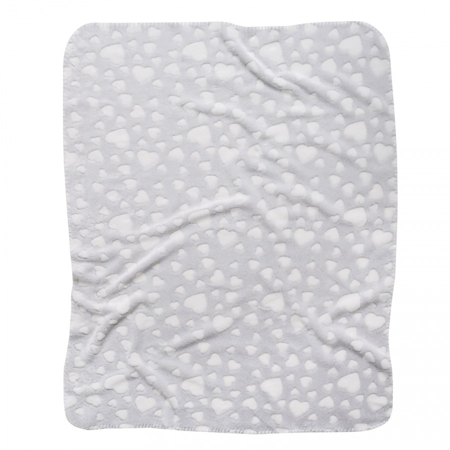 DAS BABY ΚΟΥΒΕΡΤΑ FLEECE 75X100 RELAX 4909 LIGHT GREY