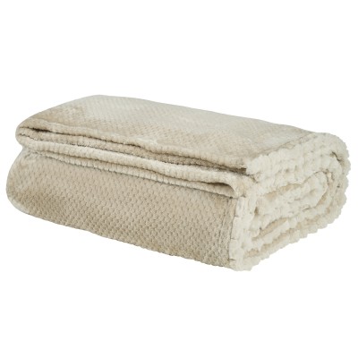 DAS HOME ΚΟΥΒΕΡΤΑ FLEECE 160Χ220 1187 BEIGE