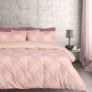 DAS HOME ΣΕΤ ΠΑΠΛΩΜΑΤΟΘΗΚΗ ΜΟΝΗ FLANNEL 9638 ECRU, NUDE