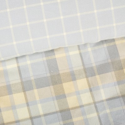 DAS HOME ΣΕΤ ΠΑΠΛΩΜΑΤΟΘΗΚΗ ΜΟΝΗ FLANNEL 9639 GREY, TAUPE