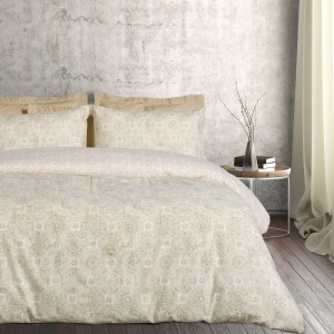 DAS HOME ΣΕΤ ΠΑΠΛΩΜΑΤΟΘΗΚΗ ΜΟΝΗ FLANNEL 9640 BEIGE, TAUPE