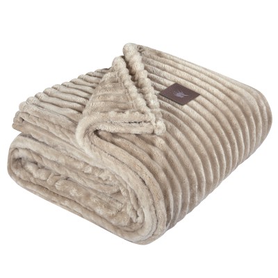 GREENWICH POLO CLUB ΚΟΥΒΕΡΤΑ FLEECE 160X220 3485 BEIGE