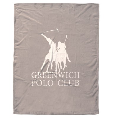 GREENWICH POLO CLUB ΚΟΥΒΕΡΤΑ FLEECE ΥΠΕΡΔΙΠΛH 3490 TAUPE