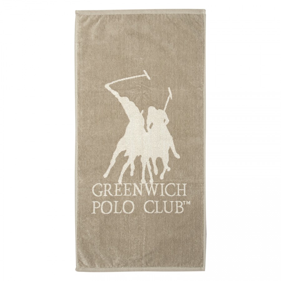 GREENWICH POLO CLUB ΠΕΤΣΕΤΑ ΓΥΜΝΑΣΤΗΡΙΟΥ 45X90 3930 ECRU, TAUPE