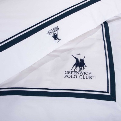 GREENWICH POLO CLUB ΣΕΤ ΣΕΝΤΟΝΙΑ ΥΠΕΡΔΙΠΛΑ 2174 ΛΕΥΚΟ