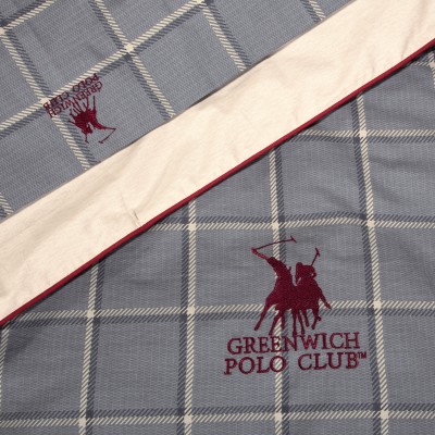 GREENWICH POLO CLUB ΣΕΤ ΣΕΝΤΟΝΙΑ ΥΠΕΡΔΙΠΛΑ 2193 ΓΚΡΙ, ΜΠΕΖ