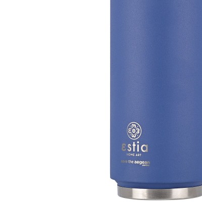 ESTIA ΘΕΡΜΟΣ TRAVEL CUP SAVE THE AEGEAN 500ml DENIM BLUE