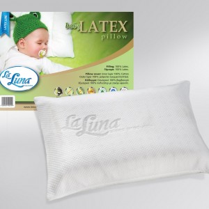 Βρεφικό μαξιλάρι ύπνου Baby Latex 30x40x6,5 Super soft