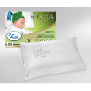 Βρεφικό μαξιλάρι ύπνου Baby Latex 30x40x6,5 Super soft
