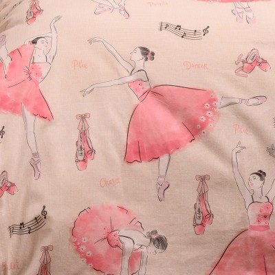 ΠΑΠΛΩΜΑΤΟΘΗΚΗ ΦΑΝΕΛΕΝΙΑ ΜΟΝΗ BALLET ECRU (165X245) WINTER LINE KIDS