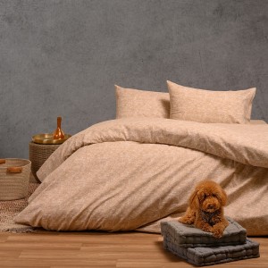 ΣΕΤ ΣΕΝΤΟΝΙΑ ΦΑΝΕΛΕΝΙΑ KING SIZE HOPE BEIGE (270X260)