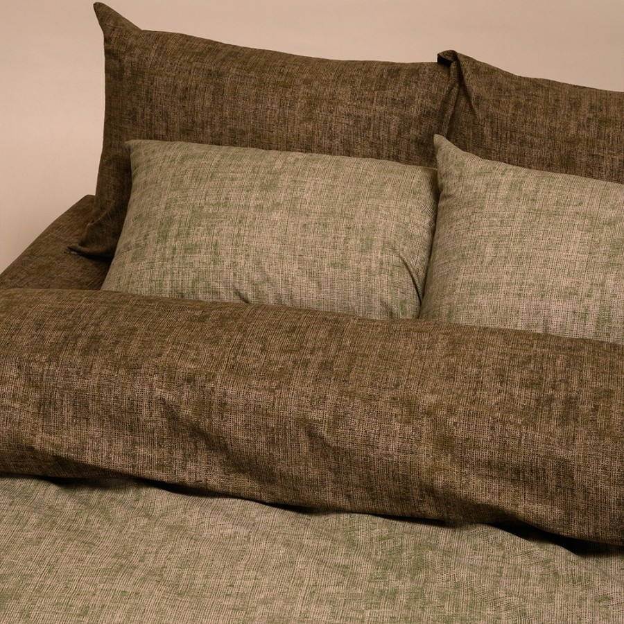 ΣΕΤ ΣΕΝΤΟΝΙΑ KING SIZE AMAR OLIVE CASUAL LINE (260X270)