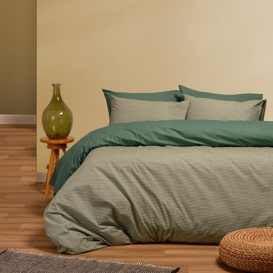 ΣΕΤ ΣΕΝΤΟΝΙΑ KING SIZE FAKIR DARK AQUA CASUAL LINE (260X270)