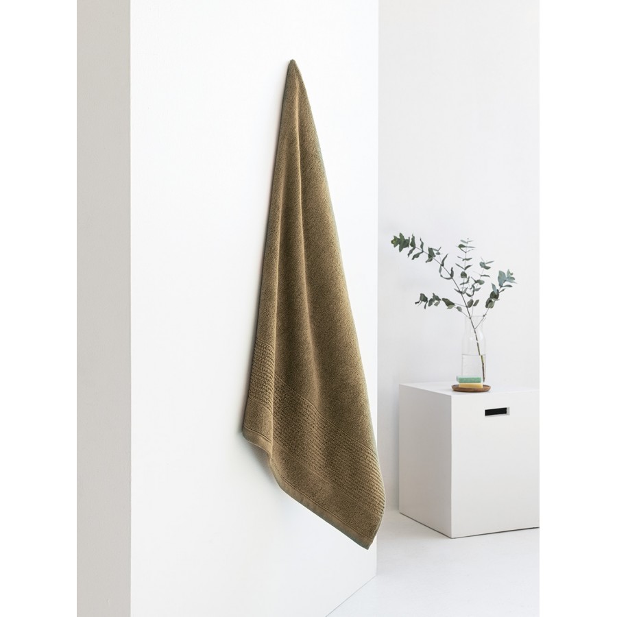 Πετσέτα Λουτρού Towels Collection 100x150 ROKE KHAKI