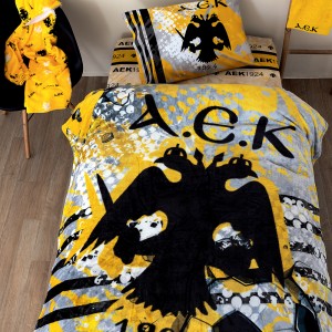 Κουβέρτα Fleece Μονή DG 160x220 AEK