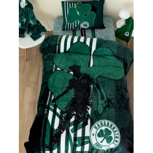 Κουβέρτα Fleece Μονή DG 160x220 PANATHINAIKOS