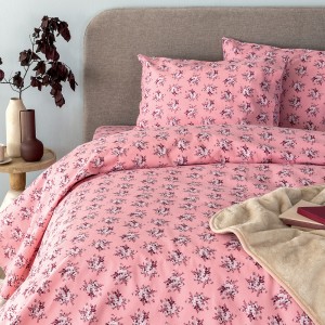 Σετ Παπλωματοθήκη Υπέρδιπλη Flannel Beauty 240x250 FB0231